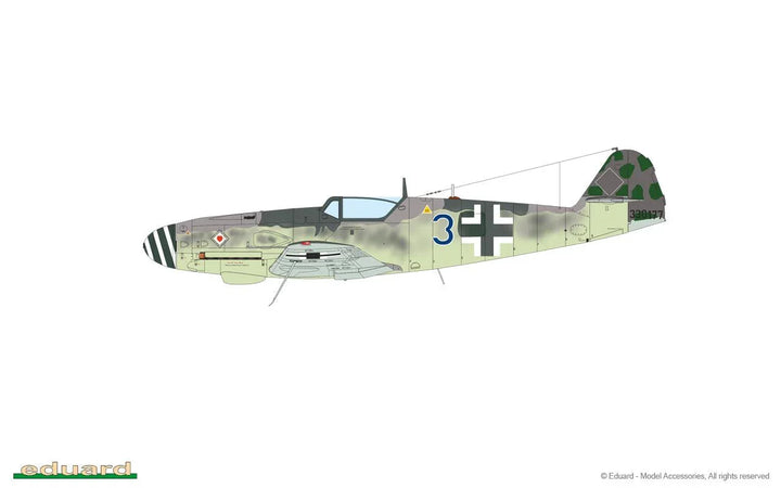 Eduard 11177 Kurfurst Bf 109K-4 Limited Edition 1/48 Model Kit - A-Z Toy Hobby