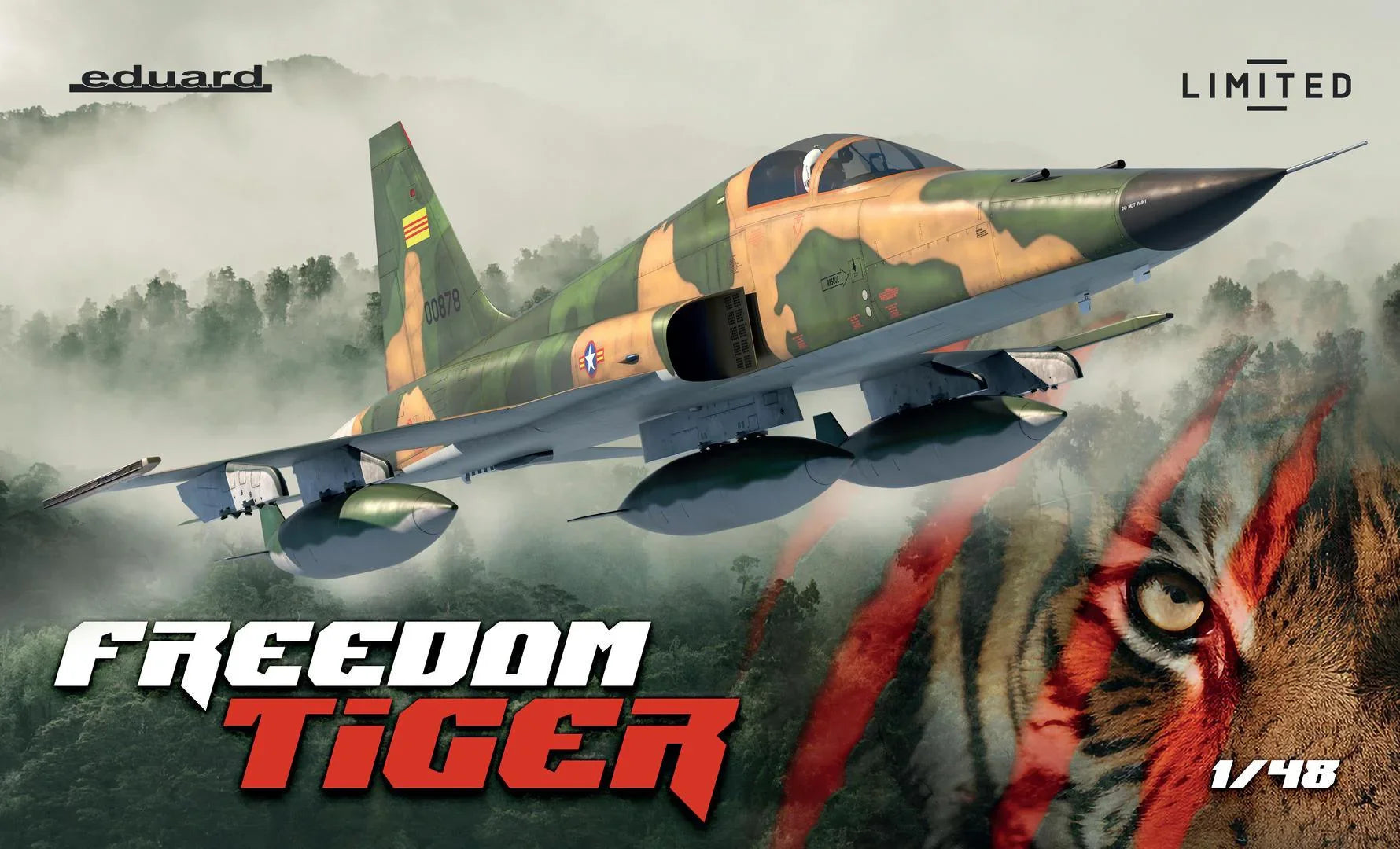 Eduard 11182 F-5E Freedom Tiger Limited Edition 1/48 Model Kit - A-Z Toy Hobby