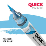 AK Interactive AKMQ011 Quick Markers Ice Blue