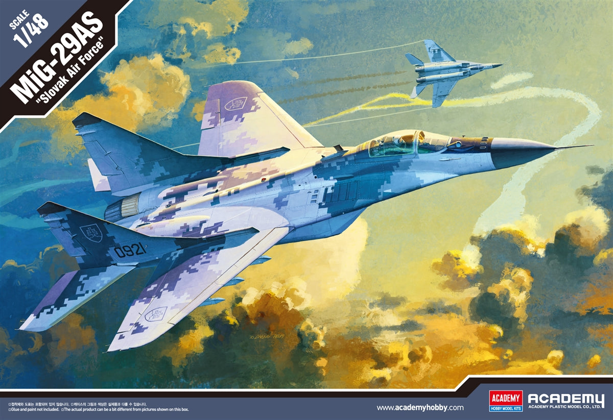 Academy 12227 MiG-29AS "Slovak Air Force" 1/48 Model Kit