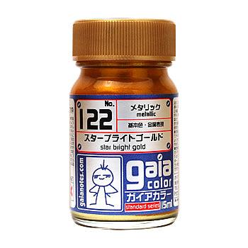 Gaia Notes Metallic Color 122 Star Bright Gold Lacquer Paint 15ml - A-Z Toy Hobby