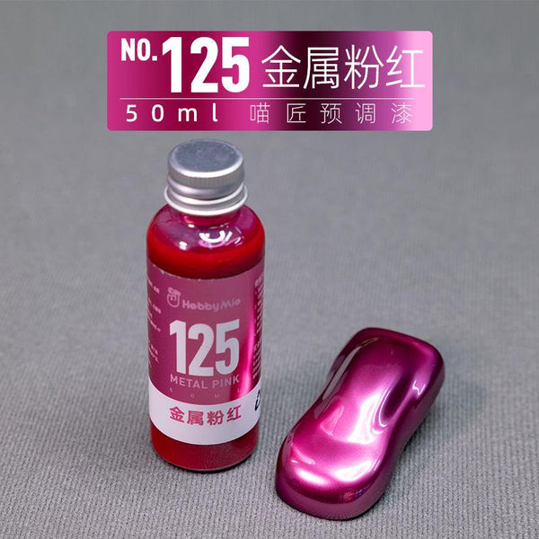 Hobby Mio 125 Metal Pink Lacquer Paint 50ml - A-Z Toy Hobby