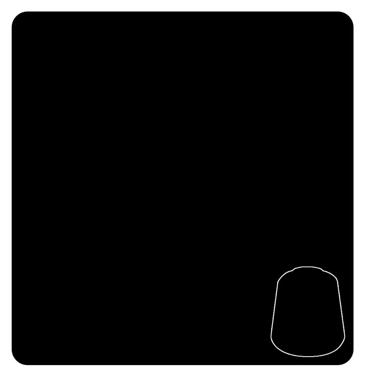 Citadel Base 21-25 Abaddon Black Paint 12ml