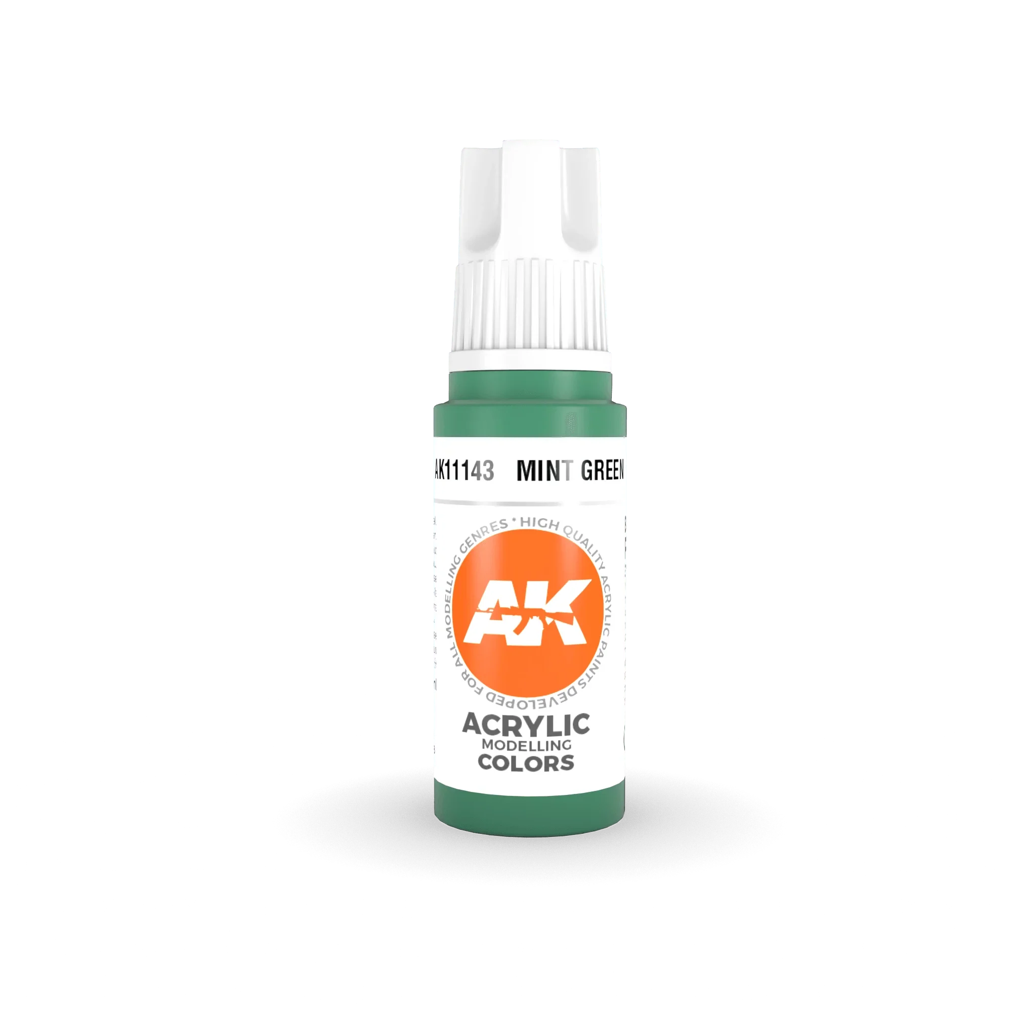 AK Interactive AK11143 3G Mint Green Acrylic Paint 17ml - A-Z Toy Hobby