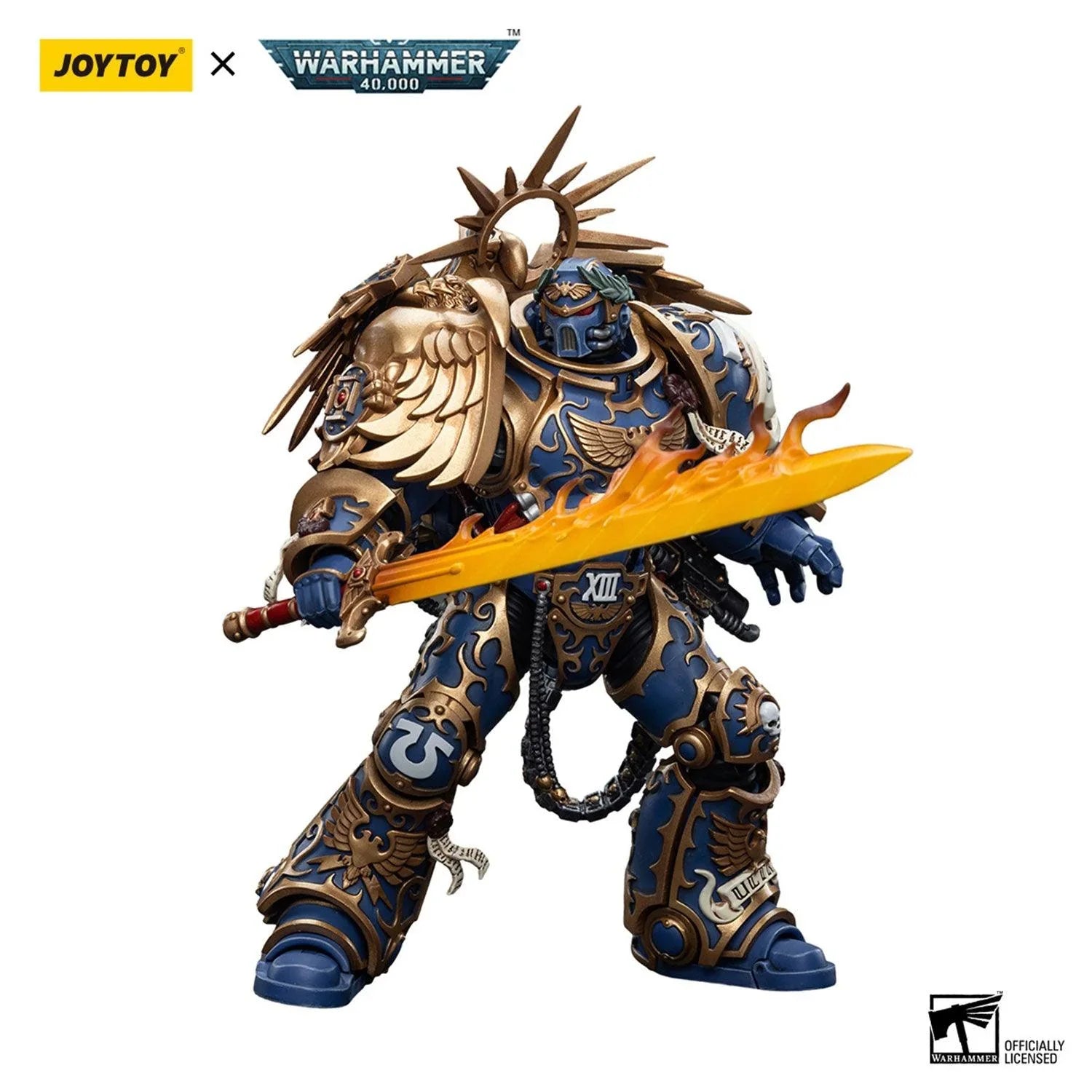 Joy Toy Warhammer 40K Ultramarines Primarch Roboute Guilliman 1/18 Action Figure - A-Z Toy Hobby