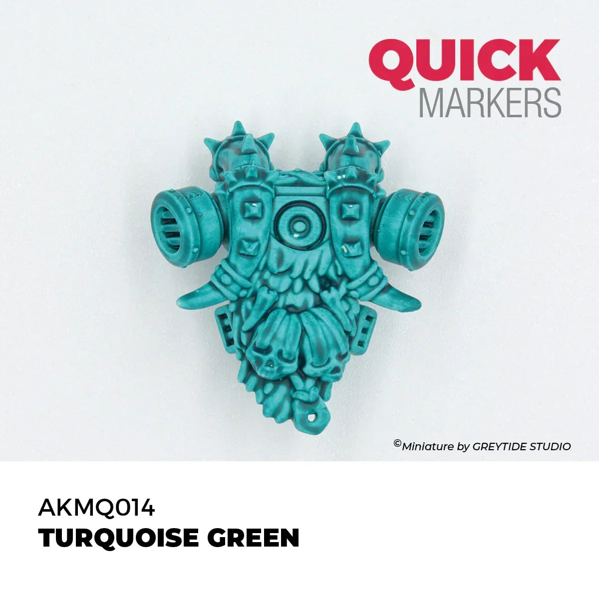 AK Interactive AKMQ014 Quick Markers Turquoise Green