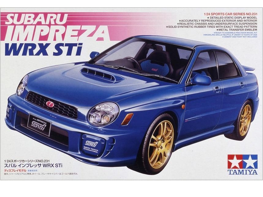 Tamiya 24231 Subaru Impreza STi 1/24 Model Kit TAM24231 - A-Z Toy Hobby