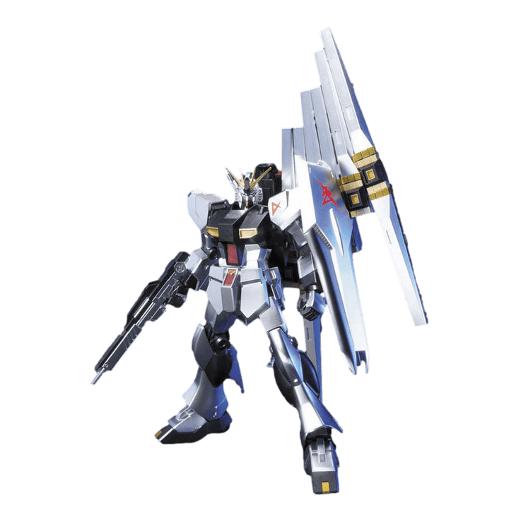 Bandai Nu Gundam (Metallic Coating Ver.) HGUC 1/144 Model Kit - A-Z Toy Hobby