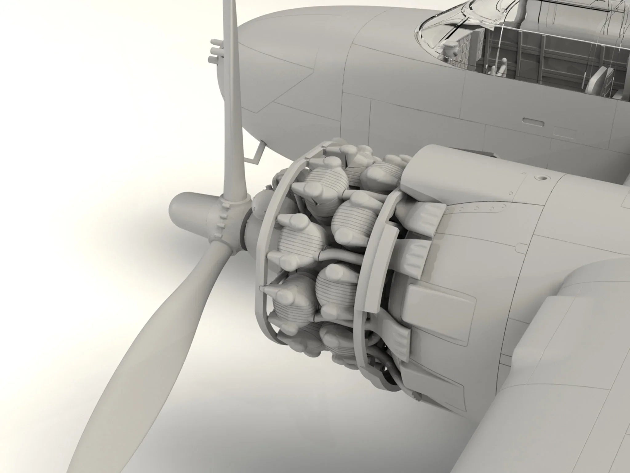 ICM 48282 A-26B-15 Invader American Bomber 1/48 Model Kit - A-Z Toy Hobby