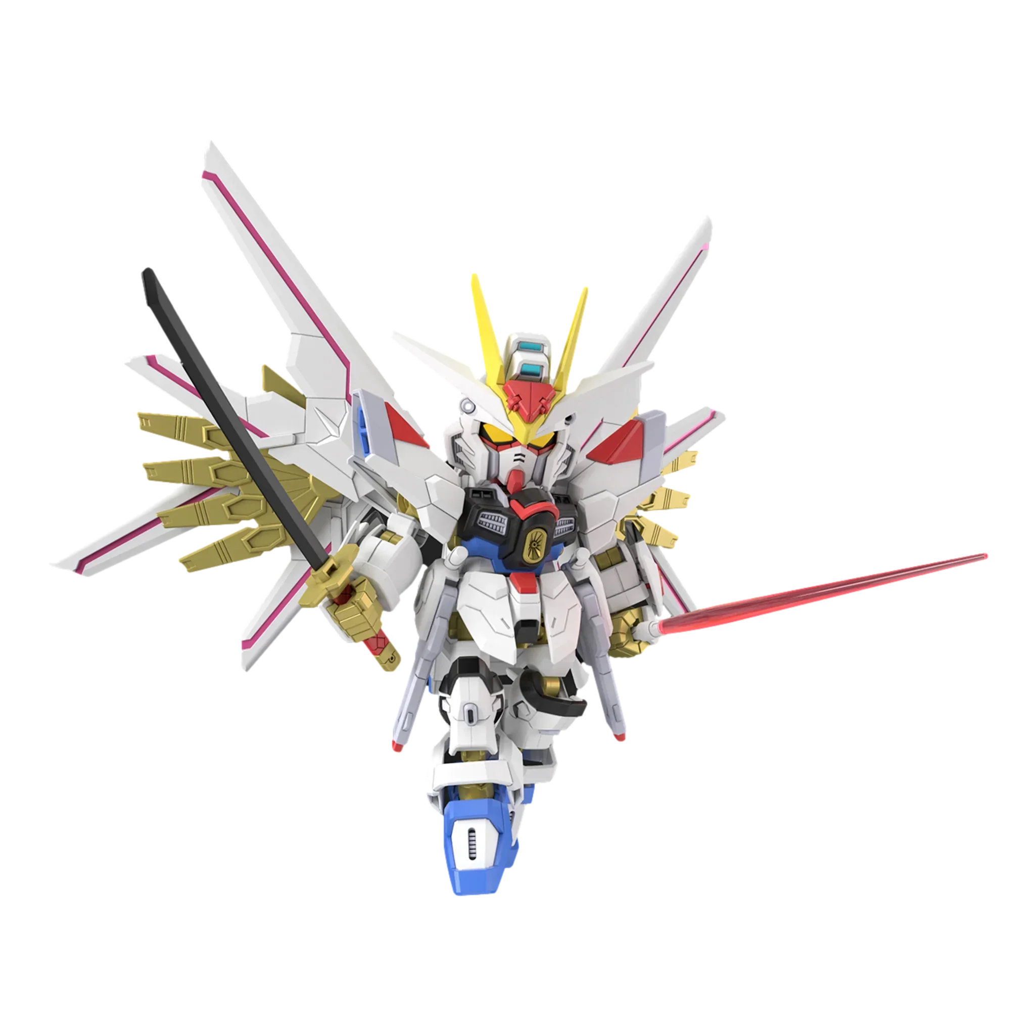 Bandai Mighty Strike Freedom Gundam SDCS Model Kit - A-Z Toy Hobby