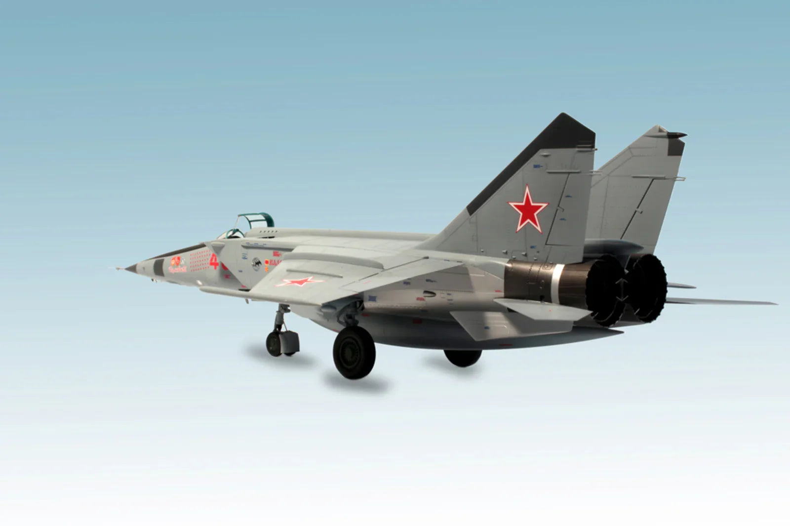ICM 48901 MiG-25 RBT Soviet Reconnaissance Plane 1/48 Model Kit - A-Z Toy Hobby