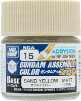 Gundam Assemble Color NGA15 Sand Yellow Paint 10ml