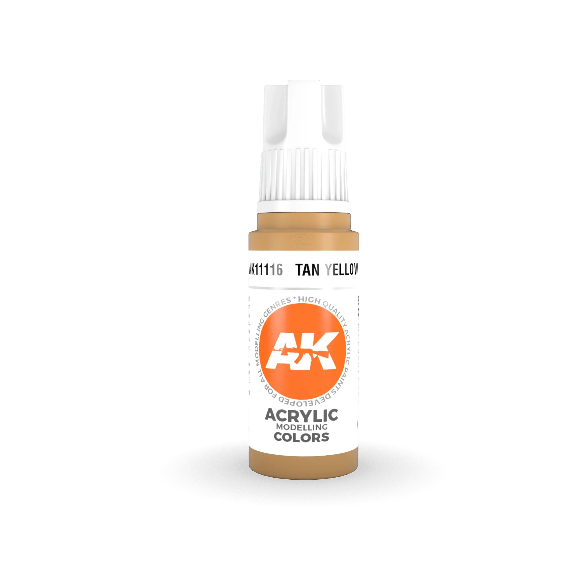 AK Interactive AK11116 3G Tan Yellow Acrylic Paint 17ml - A-Z Toy Hobby