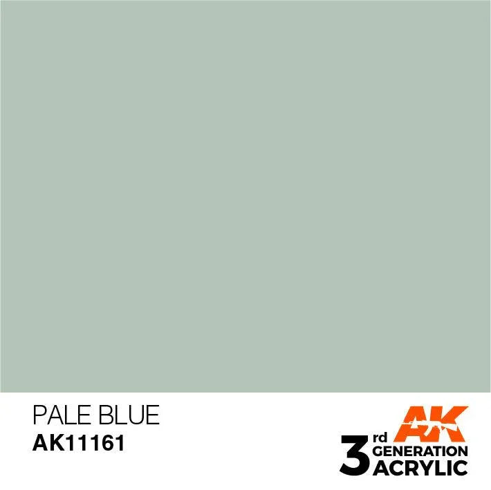 AK Interactive AK11161 3G Pale Blue Acrylic Paint 17ml - A-Z Toy Hobby