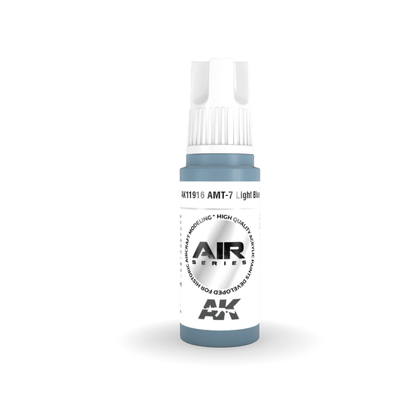 AK Interactive AK11916 3G Air AMT-7 Light Blue Paint 17ml