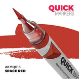 AK Interactive AKMQ016 Quick Markers Space Red