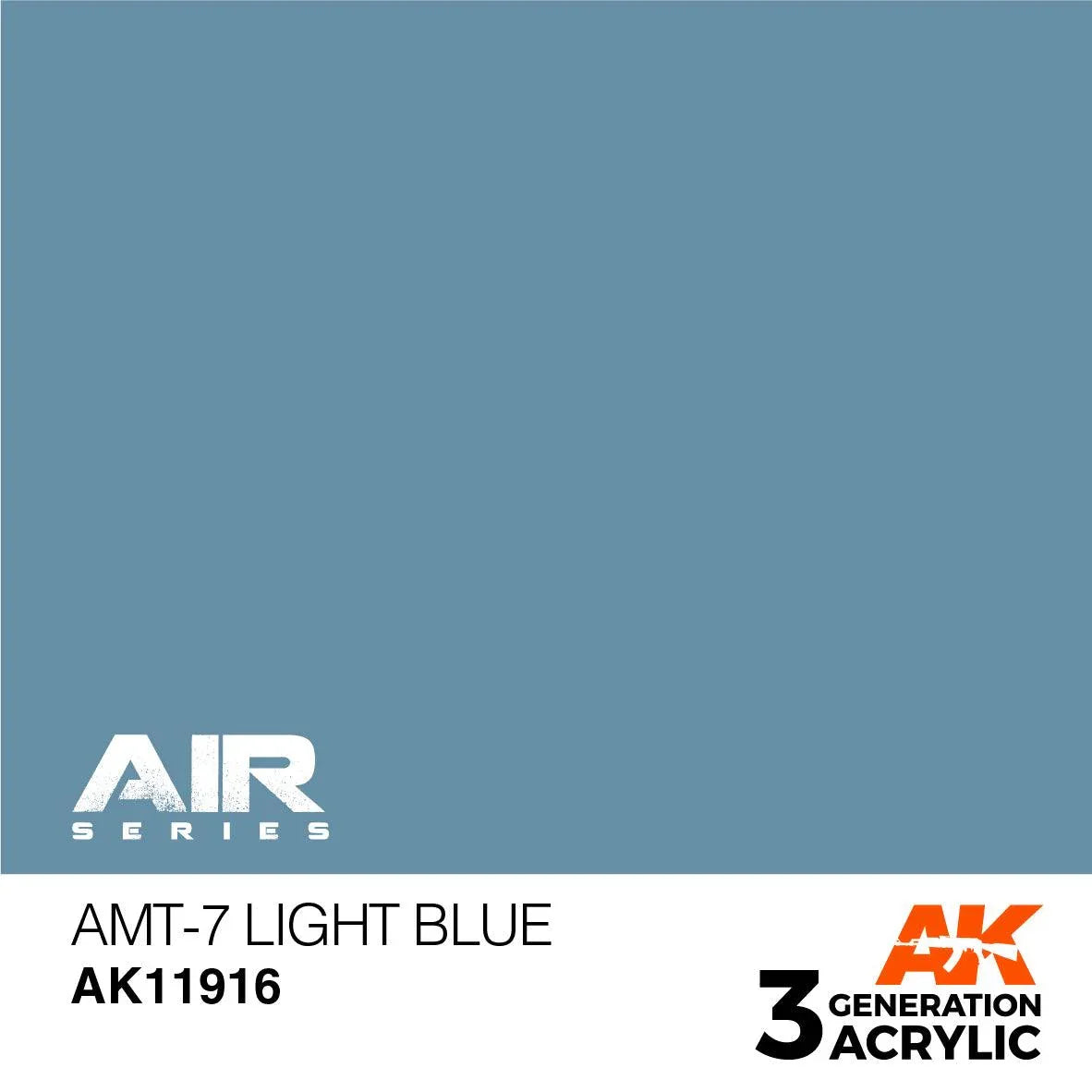 AK Interactive AK11916 3G Air AMT-7 Light Blue Paint 17ml - A-Z Toy Hobby