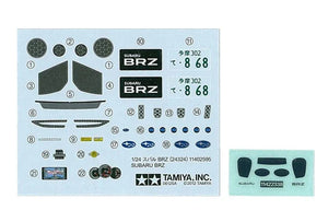 Tamiya 24324 Subaru BRZ 1/24 Model Kit - A-Z Toy Hobby