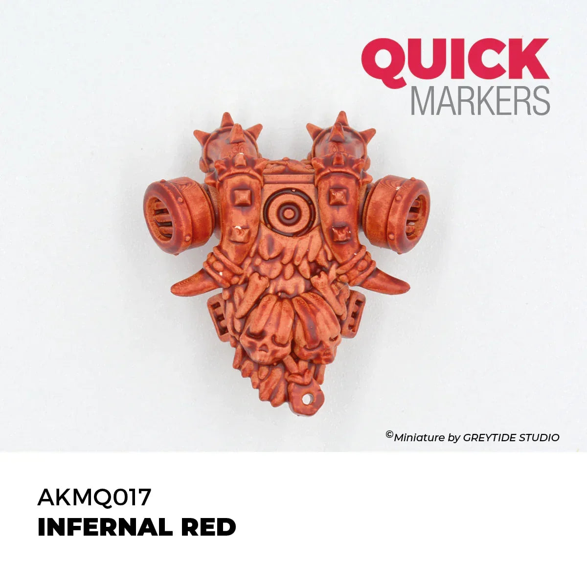 AK Interactive AKMQ017 Quick Markers Infernal Red