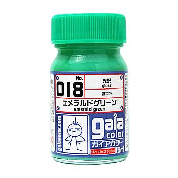 Gaia Notes Base Color 018 Gloss Emerald Green Lacquer Paint 15ml - A-Z Toy Hobby