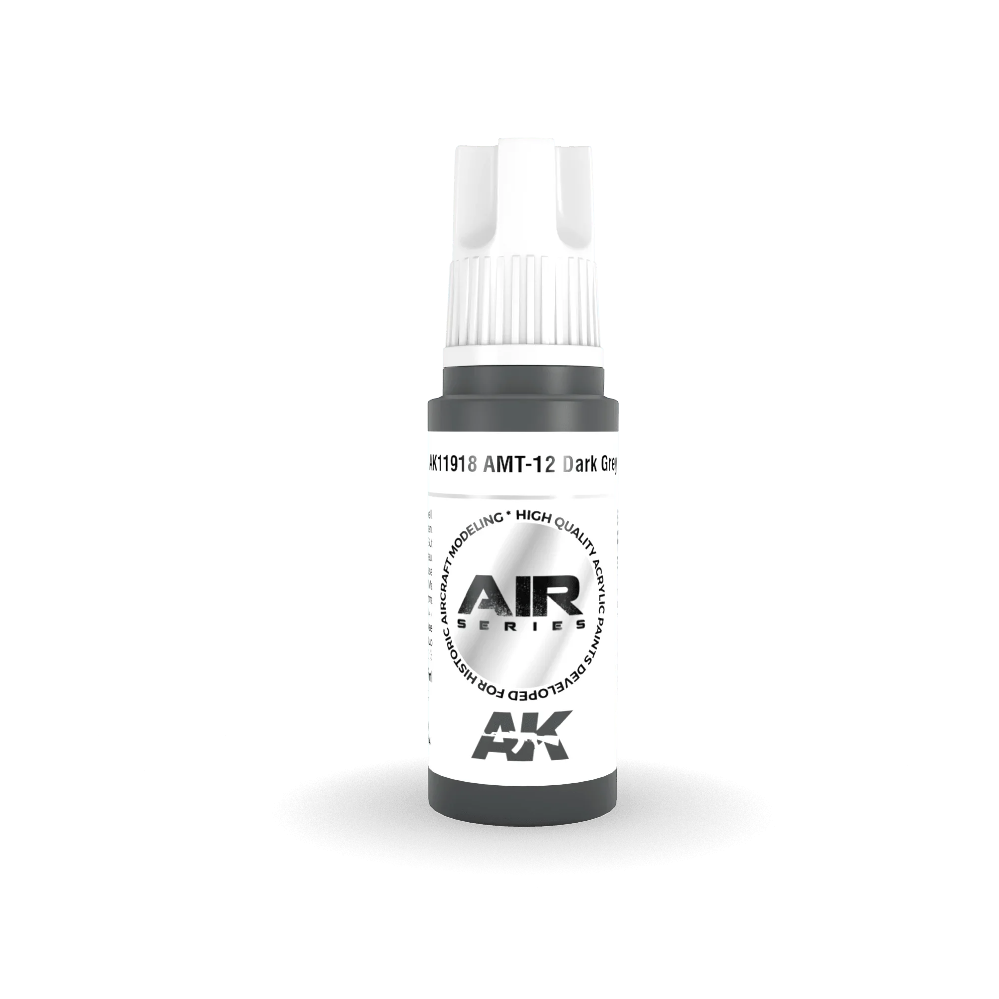 AK Interactive AK11918 3G Air AMT-12 Dark Grey Paint 17ml - A-Z Toy Hobby
