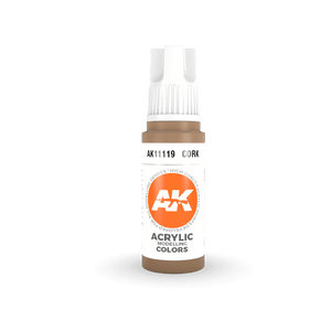 AK Interactive AK11119 3G Cork Acrylic Paint 17ml - A-Z Toy Hobby