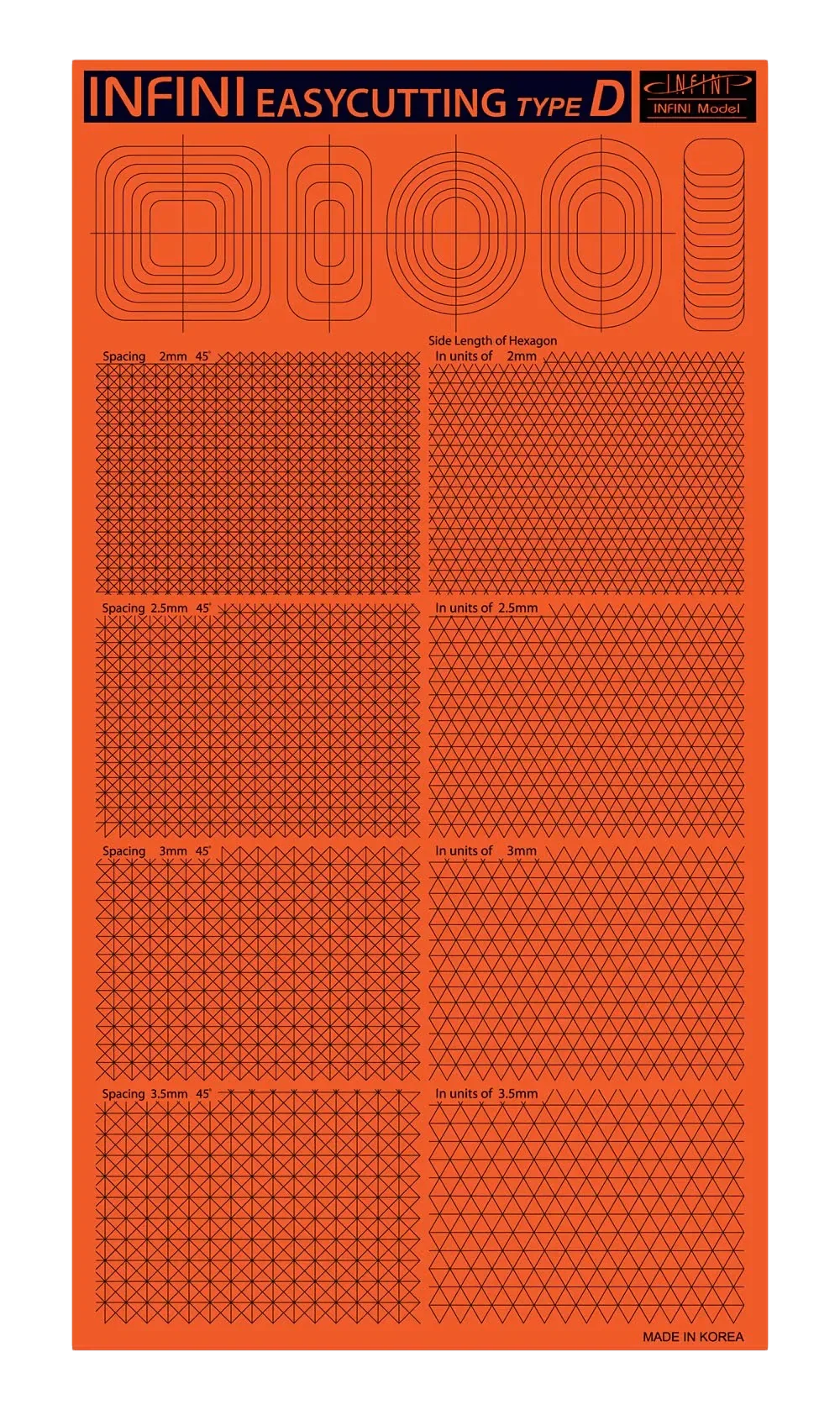 Infini Model Easycutting Mat Type D IT-3004V1 - A-Z Toy Hobby