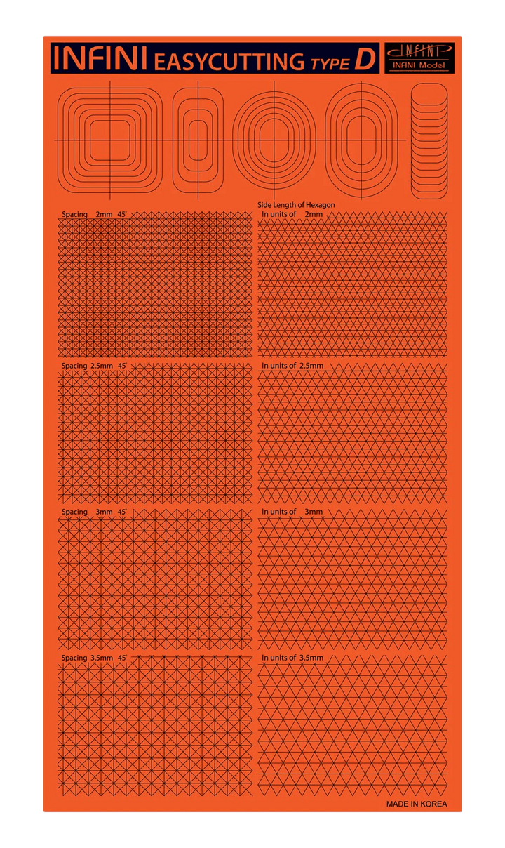 Infini Model Easycutting Mat Type D IT-3004V1 - A-Z Toy Hobby