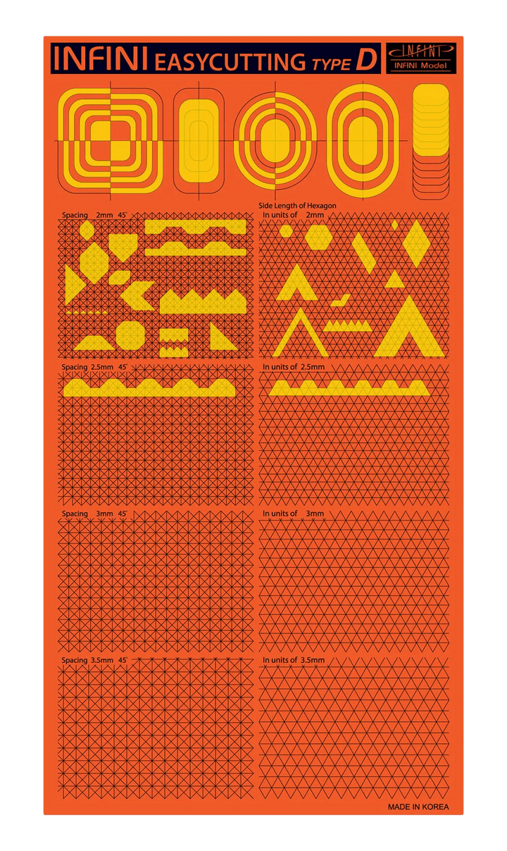 Infini Model Easycutting Mat Type D IT-3004V1 - A-Z Toy Hobby