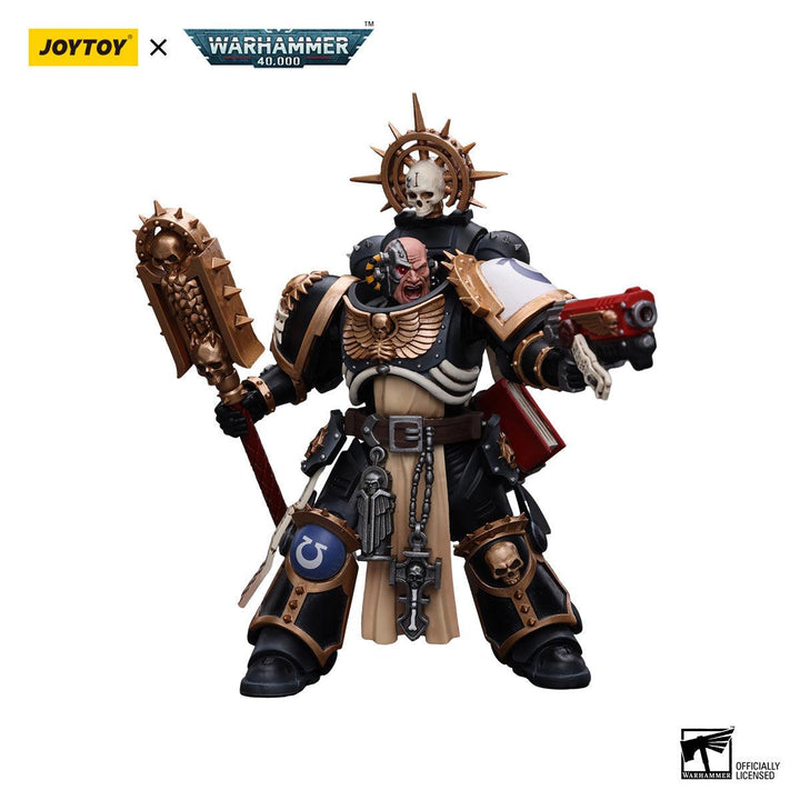 Joy Toy Warhammer 40K Ultramarines Chaplain (Indomitus) 1/18 Action Figure - A-Z Toy Hobby