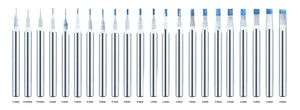 DSPIAE Tungsten Steel Push Broach Chisel PB - A-Z Toy Hobby
