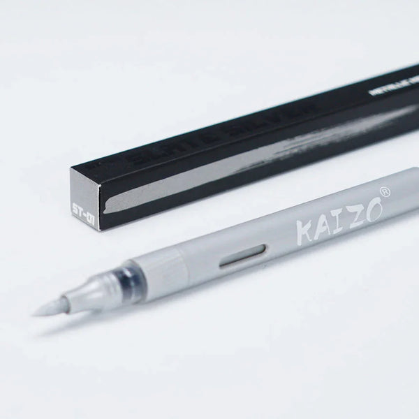 Kaizo Metallic Marker Slate Silver ST-01