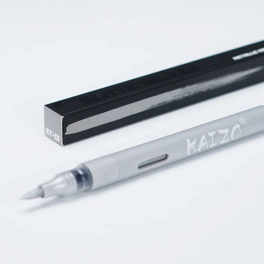 Kaizo Metallic Marker Slate Silver ST-01 - A-Z Toy Hobby