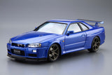 Aoshima 08 Nissan BNR34 Skyline GT-R V-Spec II 2002 1/24 Model Kit