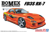 Aoshima 74 1999 Mazda RX-7 FD3S Bomex 1/24 Model Kit