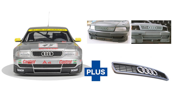 Platz Audi A4 1996 BTCC World Champion with 3D Printed Grille Parts 1/24 Model Kit