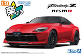 Aoshima 06-CR 2024 Nissan RZ34 Fairlady Z Nismo Carmine Red Snap Car 1/24 Model Kit