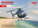 ICM 48369 MH-6J Little Bird US Special Forces Helicopter 1/48 Model Kit