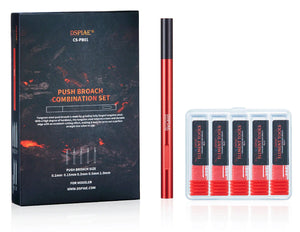 DSPIAE Push Broach Chisel Combination Set for Scribing CS-PB01 - A-Z Toy Hobby