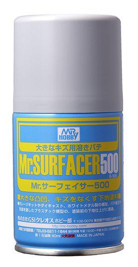 Mr. Hobby B506 Mr. Surfacer 500 Spray Paint 100ml - A-Z Toy Hobby