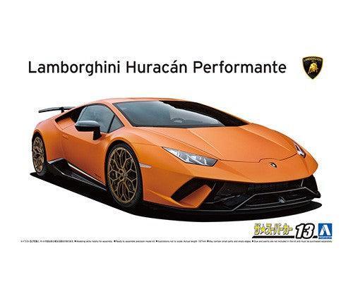 Aoshima 06204 2017 Lamborghini Huracan Performante 1/24 Model Kit - A-Z Toy Hobby