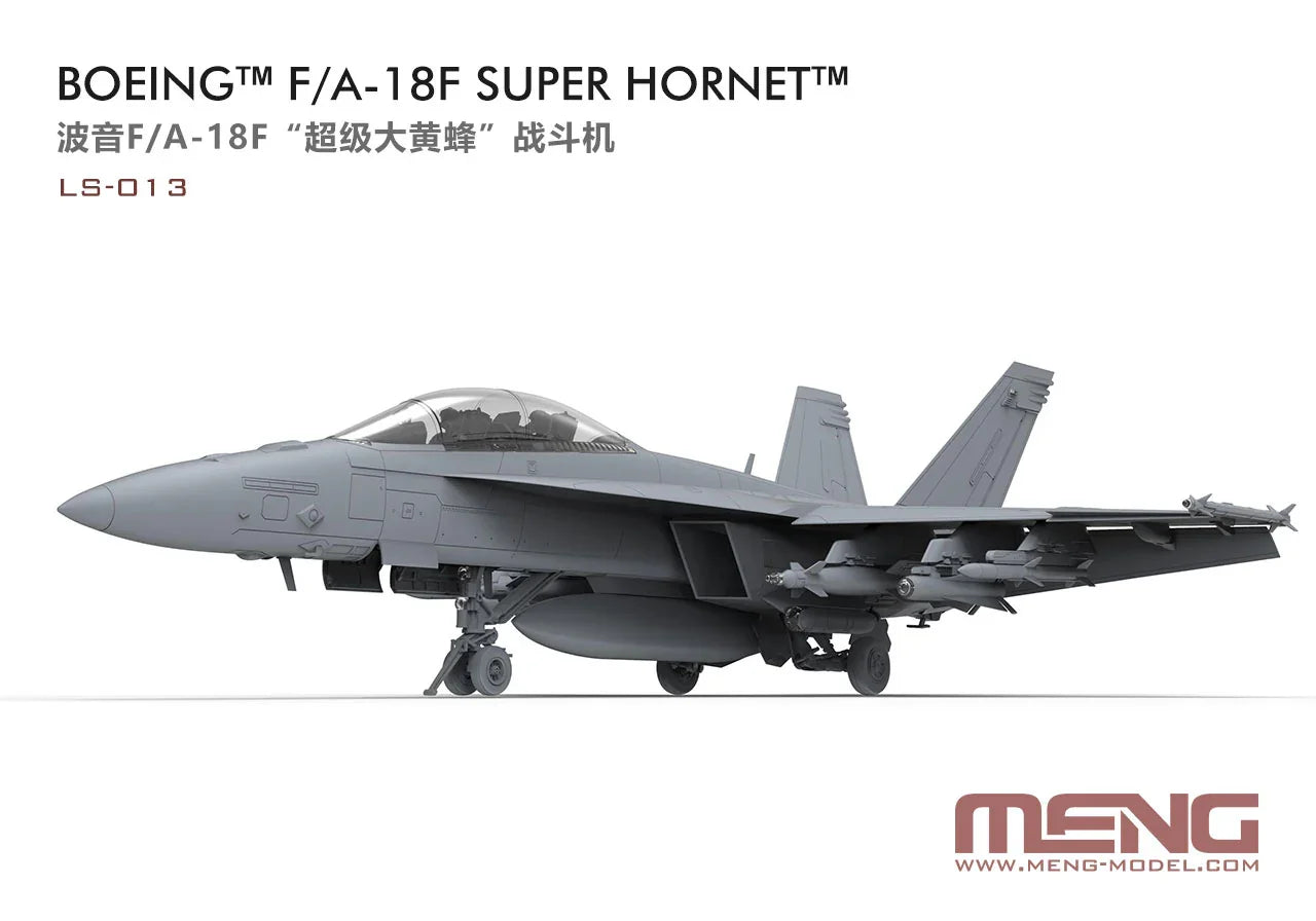 Meng LS-013 Boeing F/A-18F Super Hornet 1/48 Model Kit - A-Z Toy Hobby
