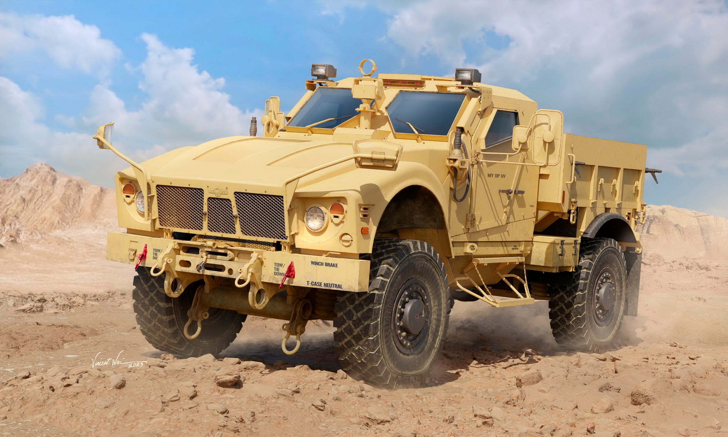 iLoveKit 63556 M-ATV CargoCarrier 1/35 Model Kit