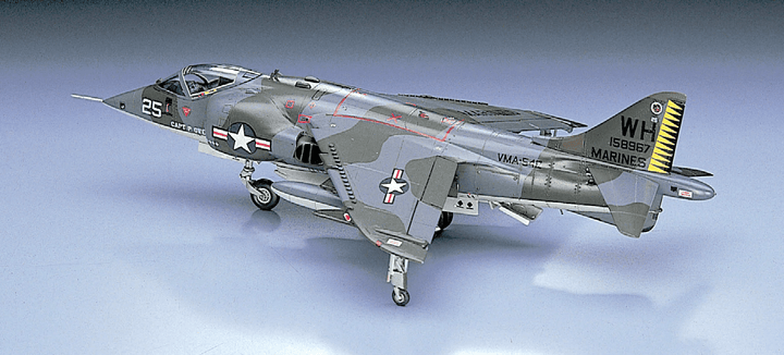 Hasegawa 00240 AV-8A Harrier 1/72 Model Kit B10 - A-Z Toy Hobby