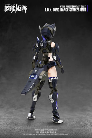 Nuke Matrix CF01 FOX Long Range Striker Unit Vivienne Hayha Cyber Forest Fantasy Girls Model Kit - A-Z Toy Hobby