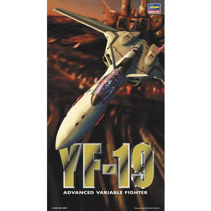 Hasegawa 65709 YF-19 Advanced Variable Fighter Macross Plus 9 1/72 Model Kit - A-Z Toy Hobby