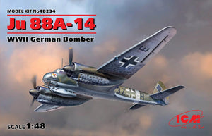 ICM 48234 Ju 88A-14 German Bomber 1/48 Model Kit - A-Z Toy Hobby