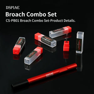 DSPIAE Push Broach Chisel Combination Set for Scribing CS-PB01 - A-Z Toy Hobby