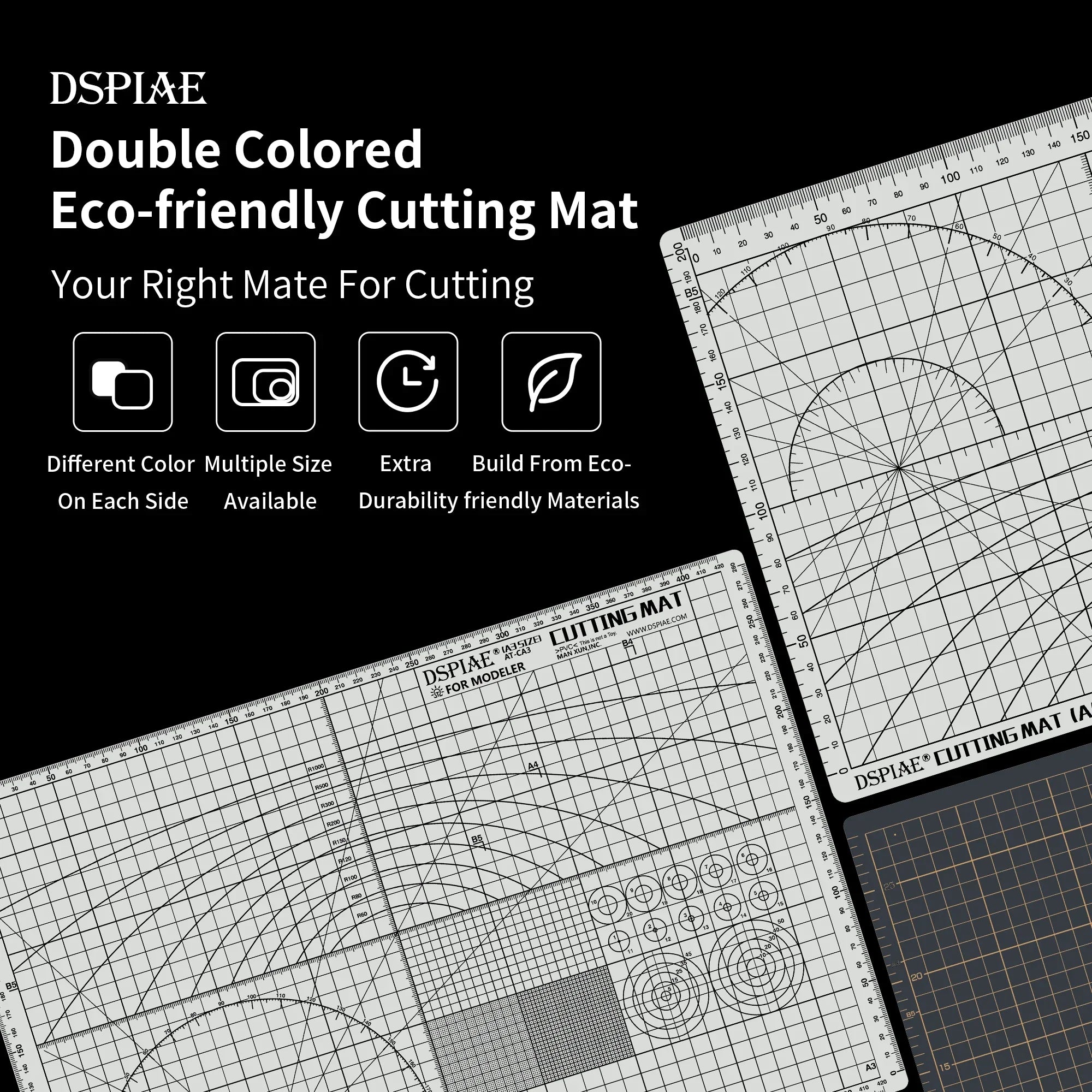 DSPIAE Cutting Mat A4 AT-CA4 - A-Z Toy Hobby