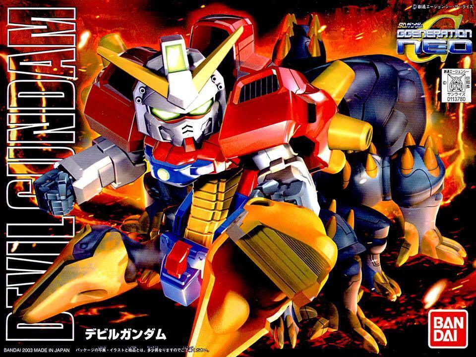Bandai BB 245 Devil Gundam SD Model Kit - A-Z Toy Hobby